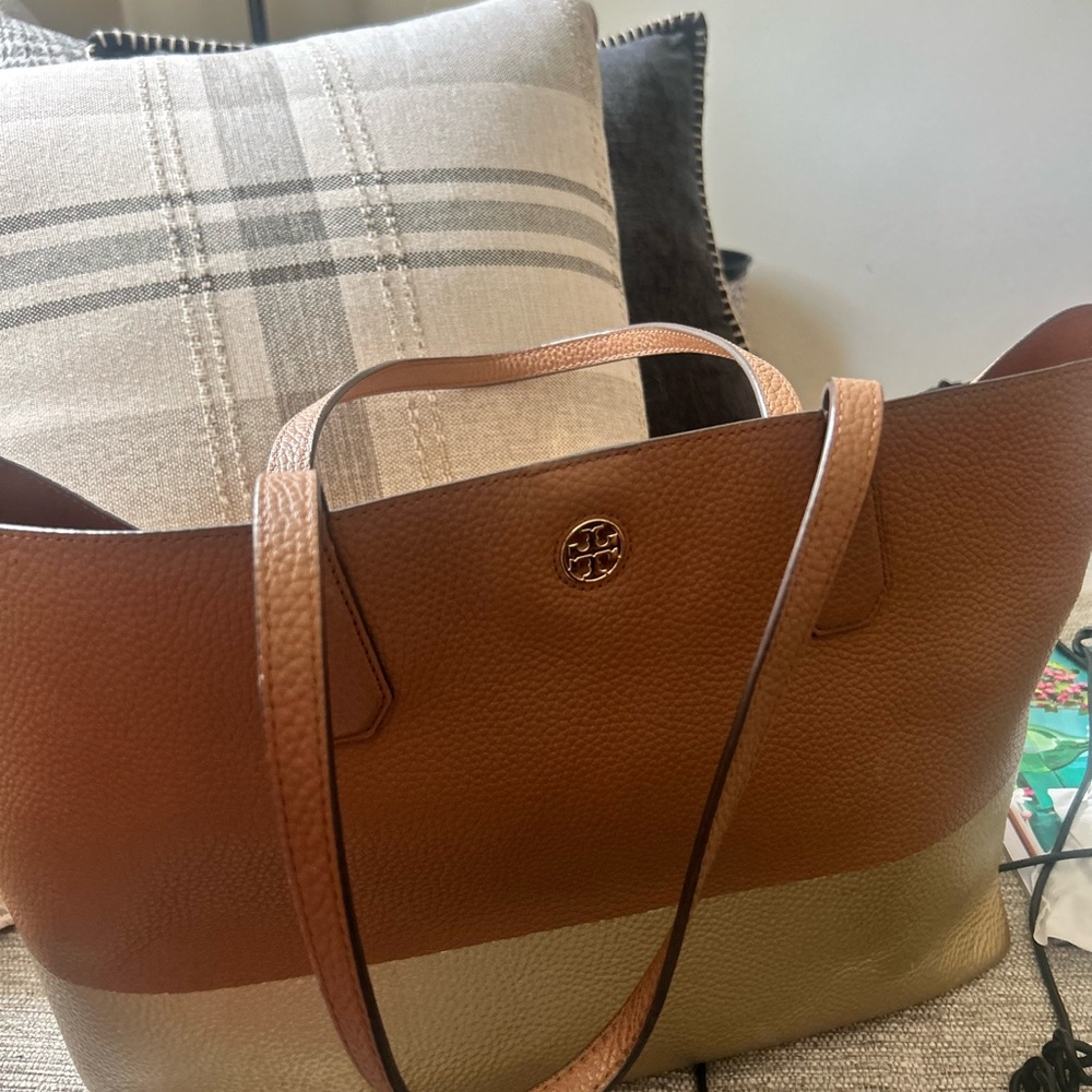 Tory Burch Brown and Tan Women's Bag